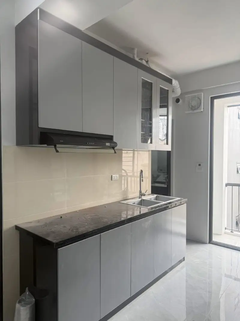 Bàn Giao Tủ Bếp Nhựa Ecoplast Tại Eco Green City Nguyễn Xiển Tối 31/8