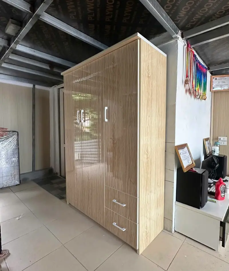 Bàn giao tủ nhựa quần áo 3 cánh bạn Thúy Hiền - ngõ 35 Ngô Thì Sỹ - phường Hà Đông