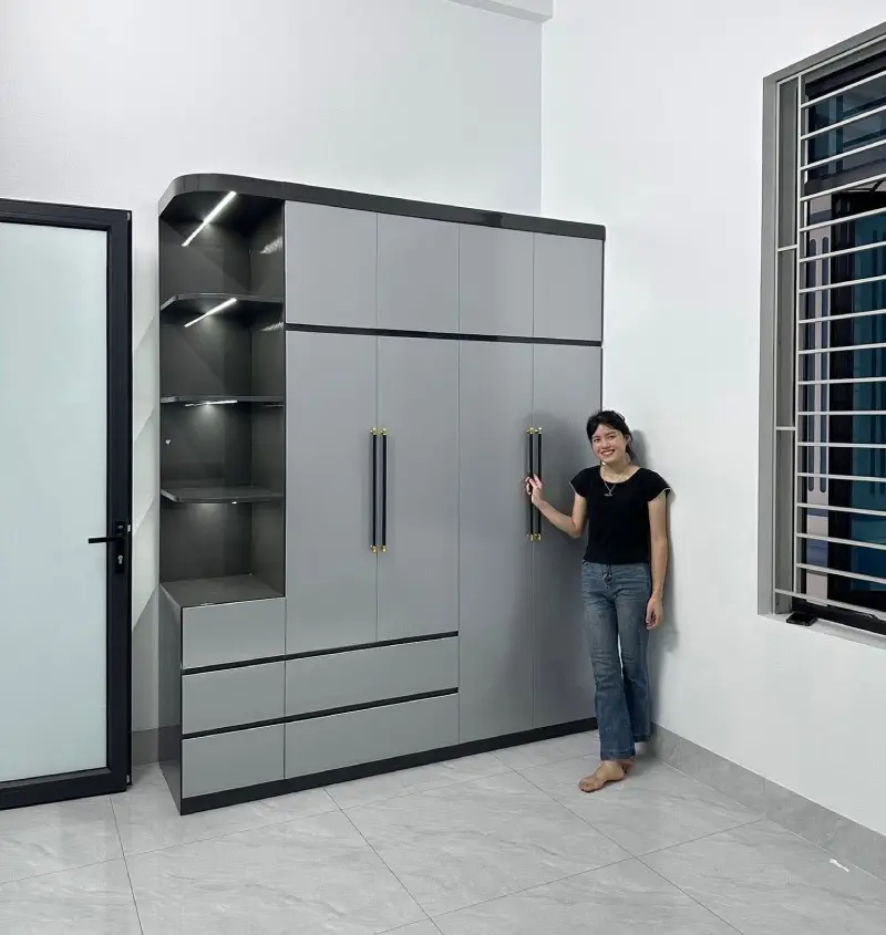 Thi Công Tủ Nhựa Ecoplast Cho Chị Thu Hà Ngõ 8 Cầu Bươu Thanh Liệt Sáng 18/9