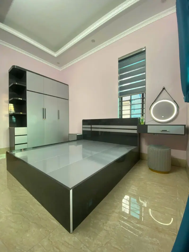 Bàn giao combo phòng ngủ nhựa Ecoplast cao cấp cho chị Dương Tử tại CT1 Bắc Linh Đàm sáng Thứ Năm (15/10)