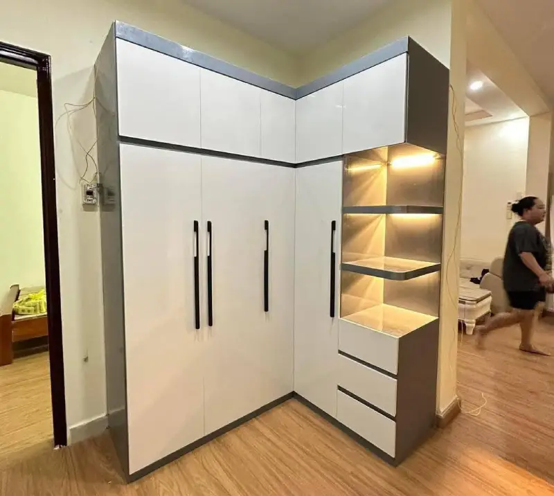 Bàn Giao Hệ Tủ Quần Áo Nhựa Đài Loan Chữ L Kịch Trần Cho Chị Ngân Hà Tại Mỗ Lao – Nhật Ký Chiều 17/10